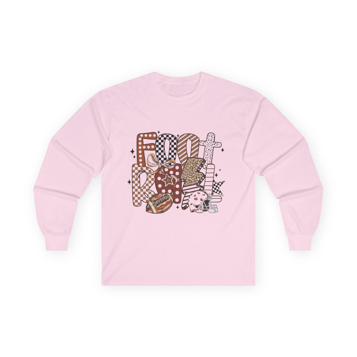 Football Graphic Long Sleeve Tee