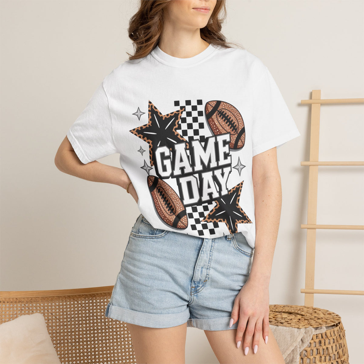 Sassy Game Day Football T-Shirt