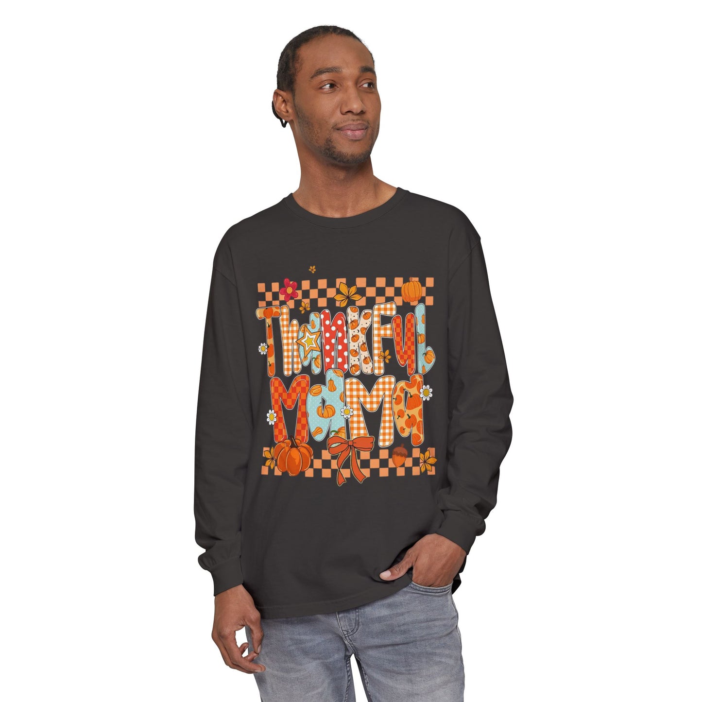 Thankful Mom Long Sleeve Shirt