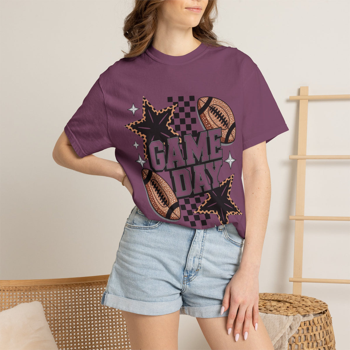 Sassy Game Day Football T-Shirt