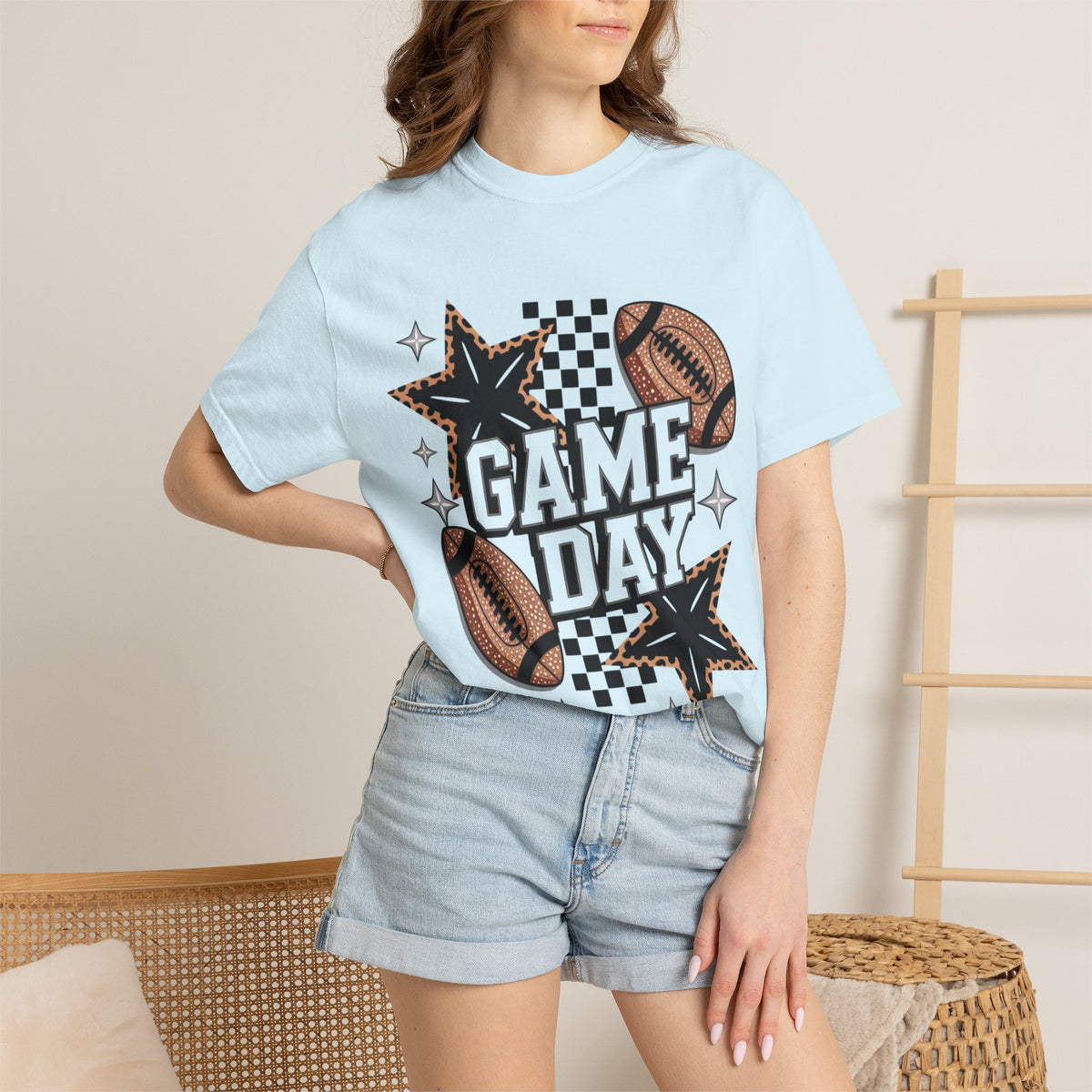 Sassy Game Day Football T-Shirt