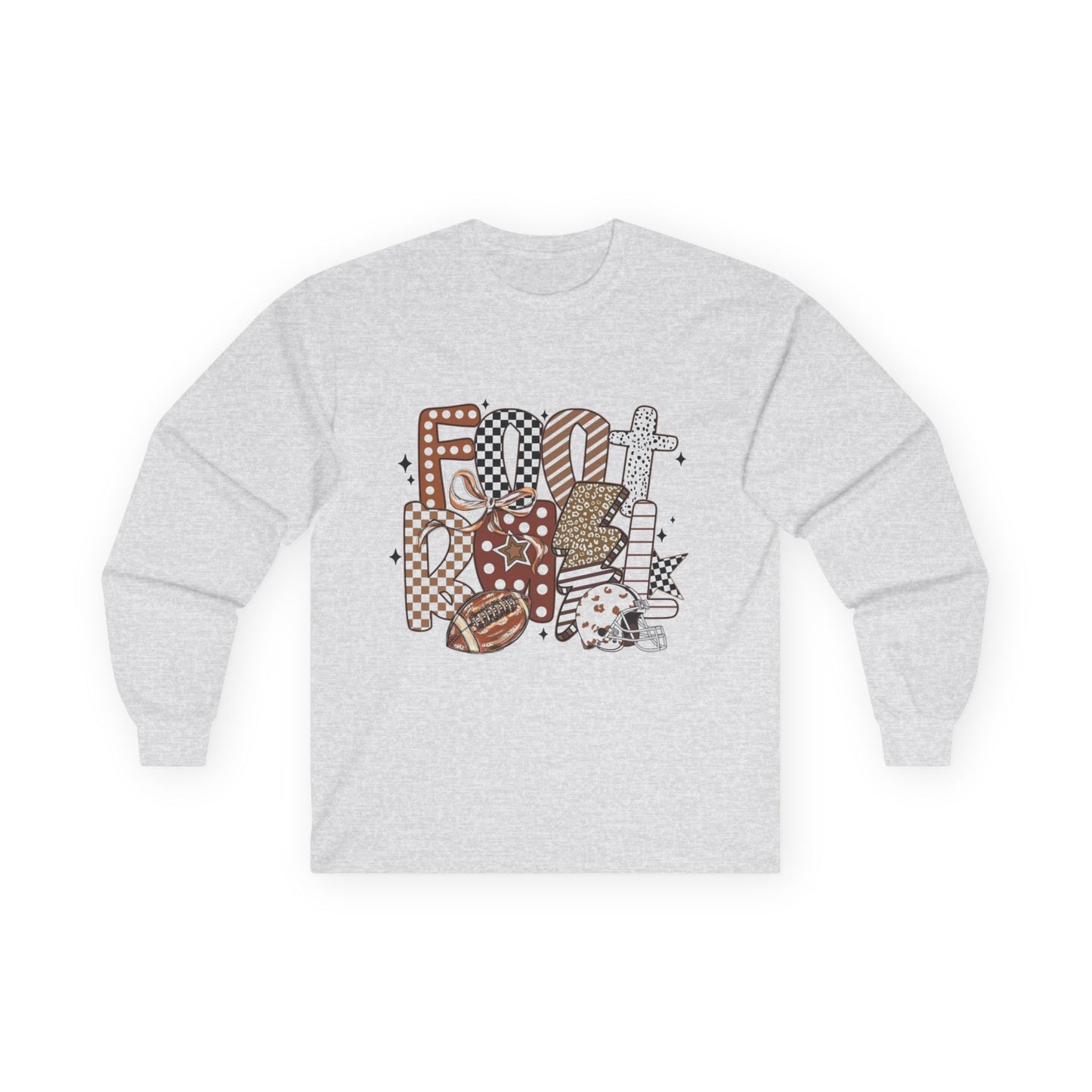 Football Graphic Long Sleeve Tee