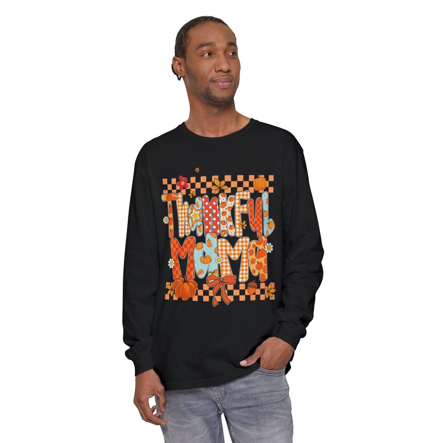 Thankful Mom Long Sleeve Shirt