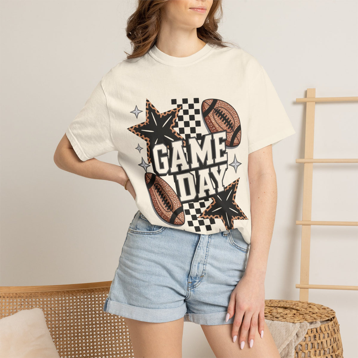 Sassy Game Day Football T-Shirt