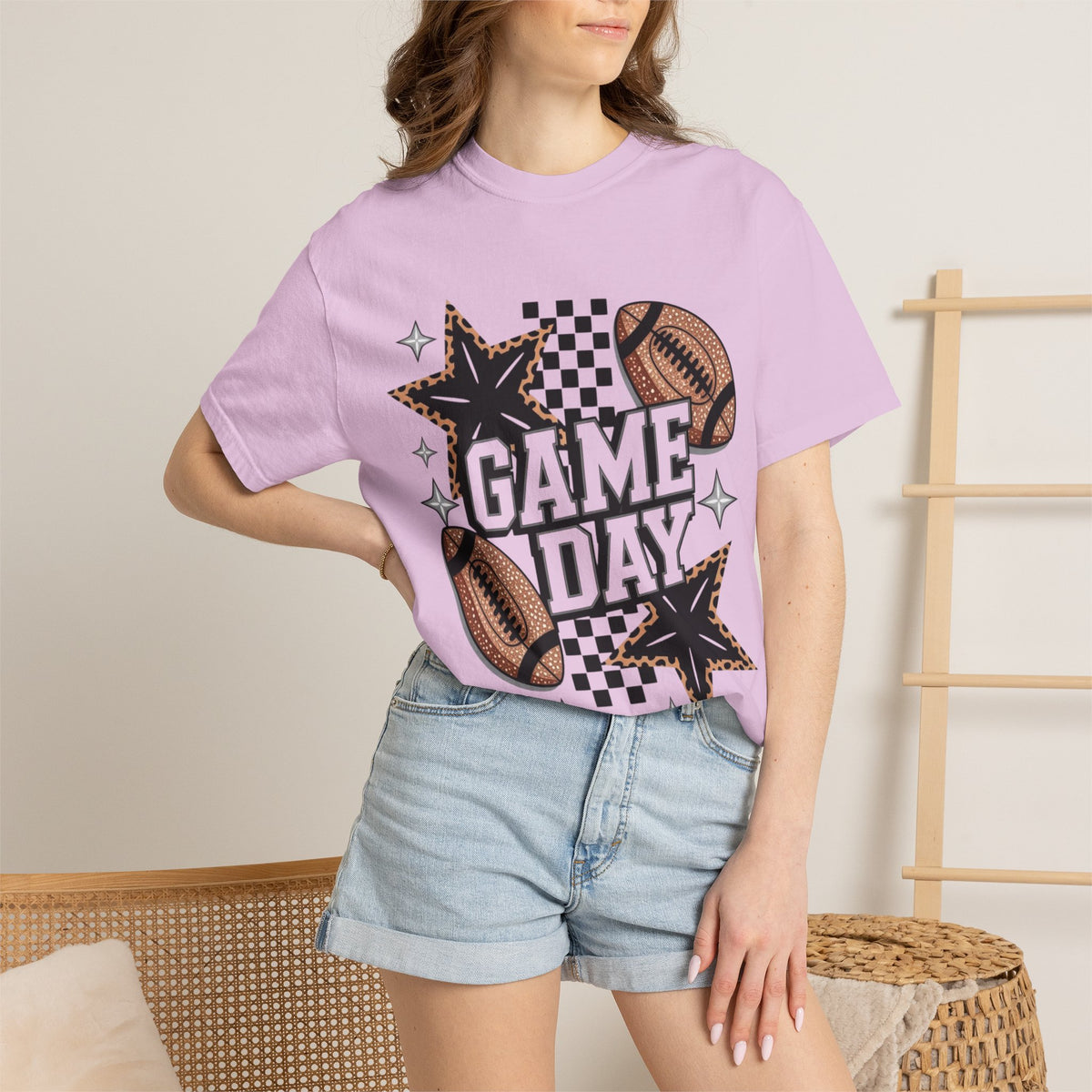 Sassy Game Day Football T-Shirt