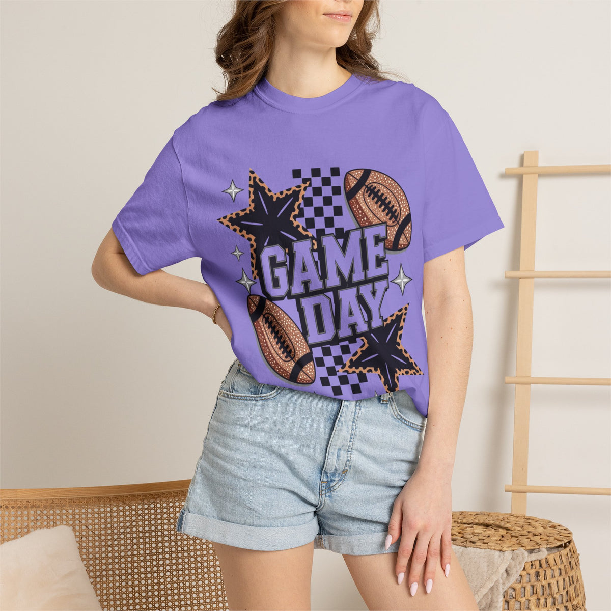 Sassy Game Day Football T-Shirt
